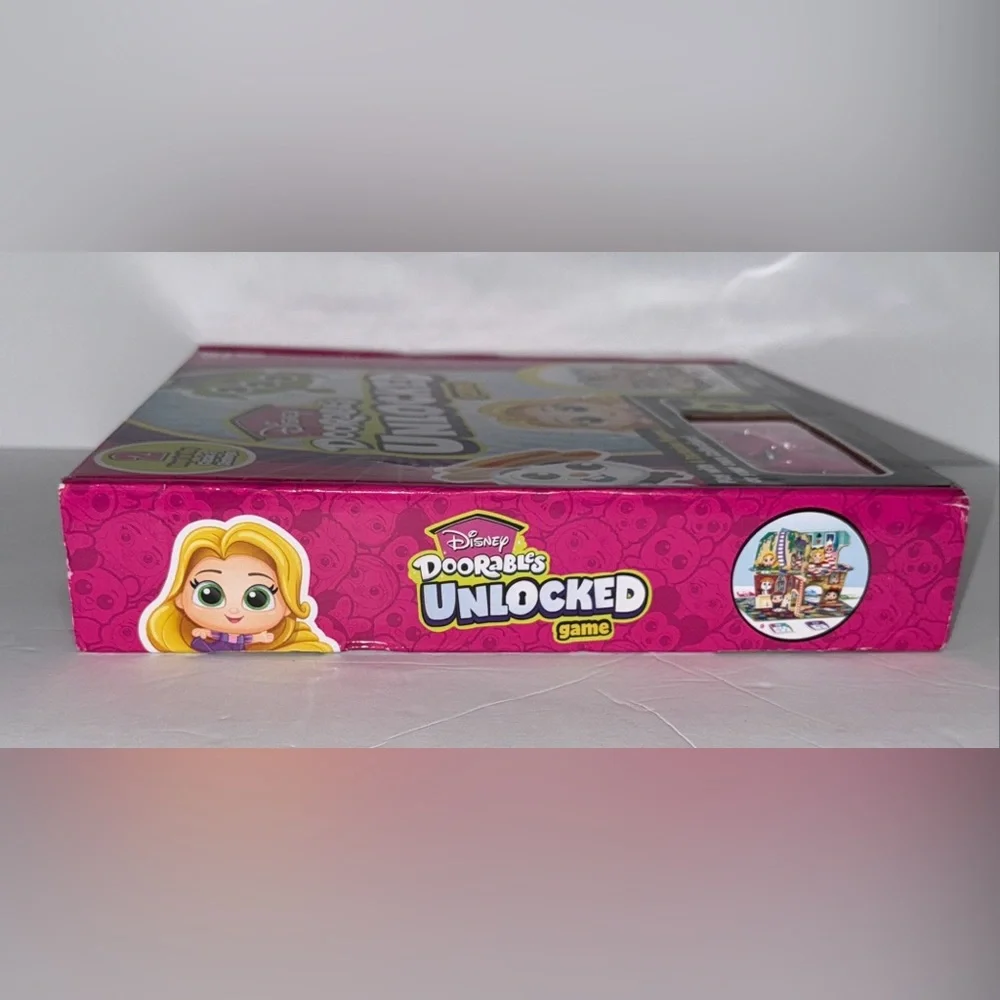 Disney Doorables Unlocked! Board Game – Brand New Sealed with 4 Exclusive Figure